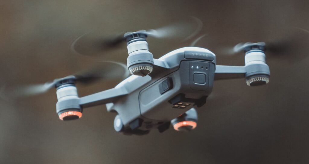 Drone in flight